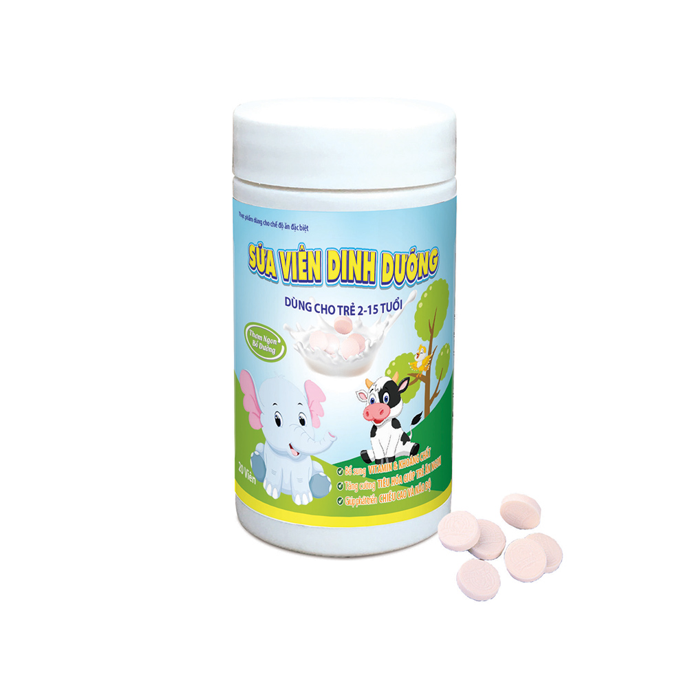 Sữa viên dinh dưỡng cho trẻ